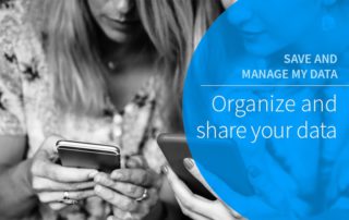 Organize and share your data